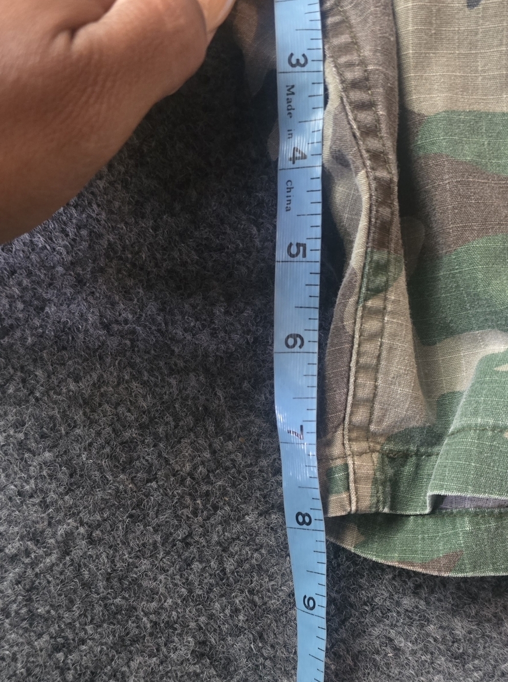 Army Fatigue Cargo Shorts Size 35in to 39in - Picture 7 of 7